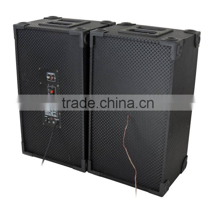 Wholesale 2.0 high quality wooden stage pro audio with mic/usb/sd/fm/eq input