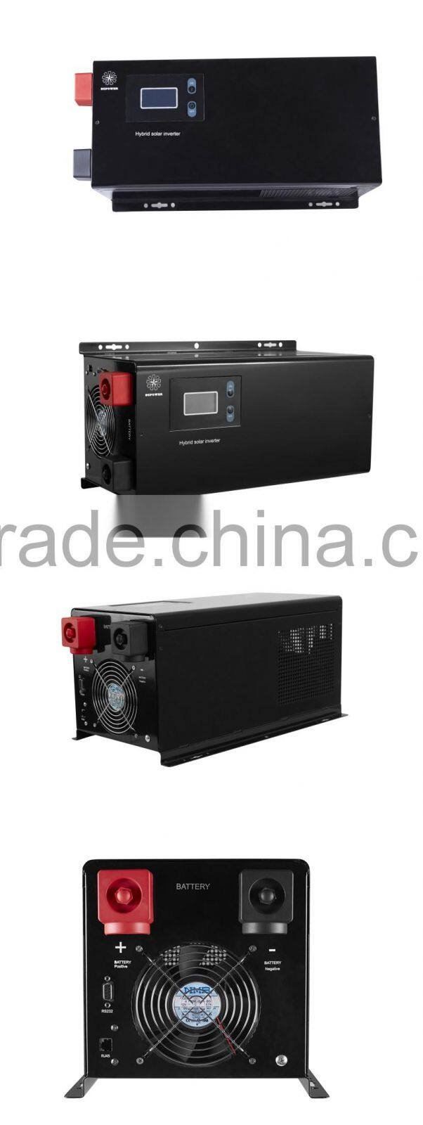 1600watt 2000watt 12V 220V UPS pure sine wave ATS function solar panel power inverter