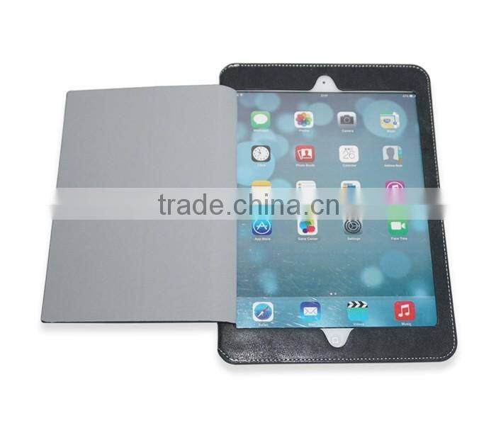 Leather Super Slim Smart Cover Case for iPad Air 2,Full Protect with Hand Strap and Stand