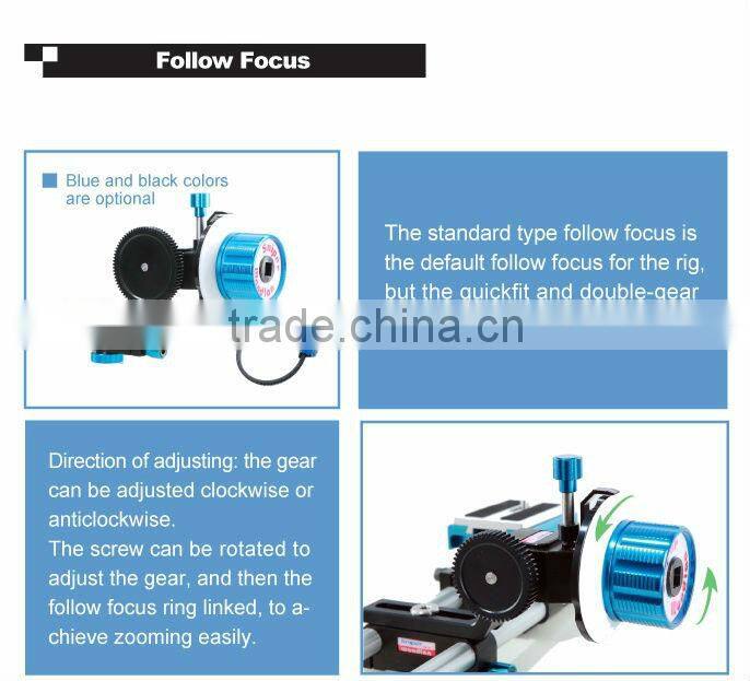 Wondlan Sniper 2.0 DSLR Camera Rig Video Stabilizers Shoulder Support System