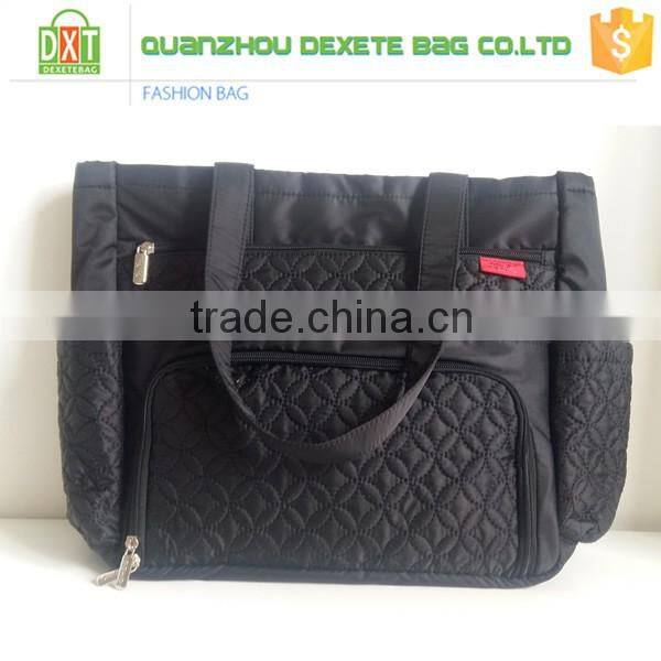 Custom all size polyester multifunction best diaper bag,mummy bag