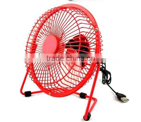 6Inch JLK metal small size decorative usb power electric table fan