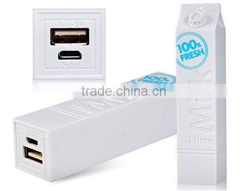 best selling christmas gifts 2016 cute design power bank 2600