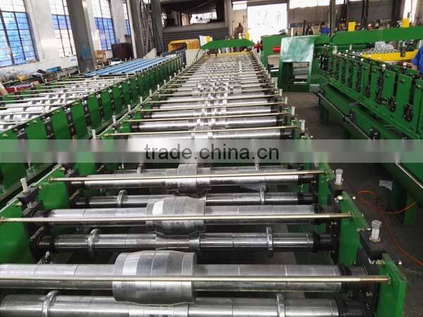 Roof Panel Roll Forming Machine,Corrugated Roof Sheet Making Machine,Metal Roofing Roll Forming Machine Product