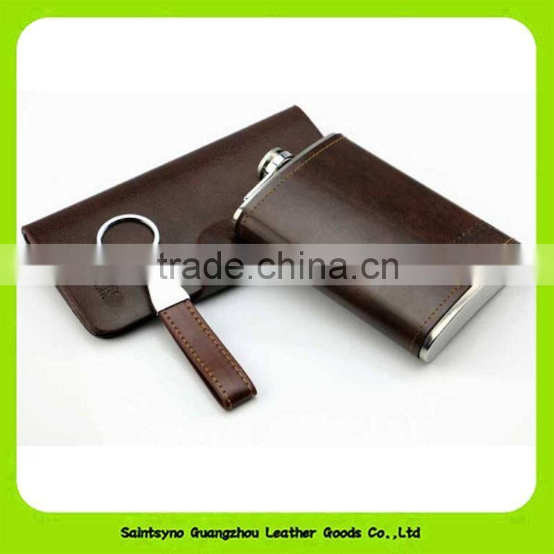 16025 Stainless Steel wine pot / flagon,Key chain,best gift set for friends, colleagues, customers