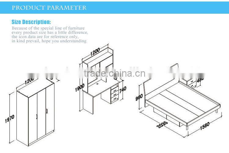 foshan furniture kids twin canopy bed K112
