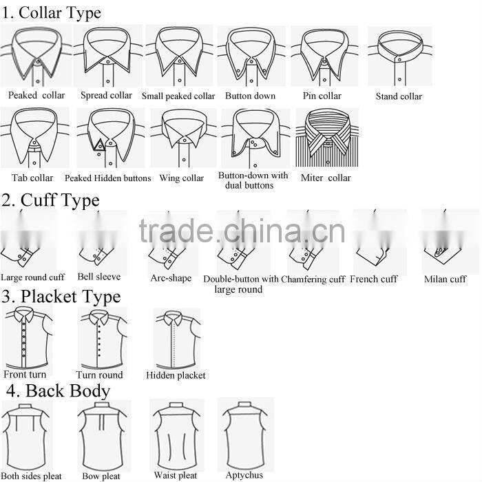 2016 hot selling high quality man shirt