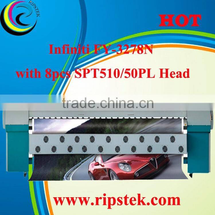 Human KE-JET Eco solvent printer with 4 pcs DX5 Heads Wall Paper printer