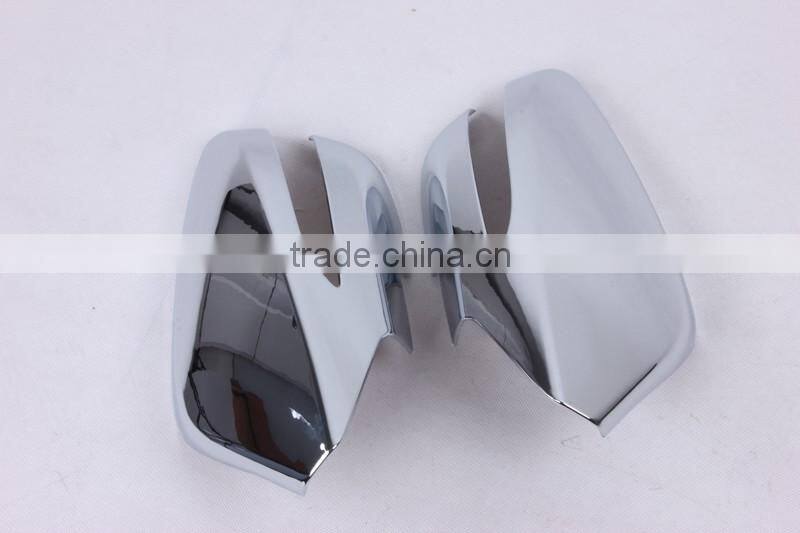 CHROME DOOR WING MIRROR TRIM COVERS MIRROR COVER FOR AVANTE 2012-2013