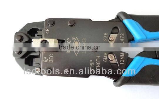 Hand Tools Supplier CAT5 Rj45 Rj11 Rj12 Wire Lan Network Cable Crimping tool Strip Crimp Pc Network Tool 10p/8p/6p/4p