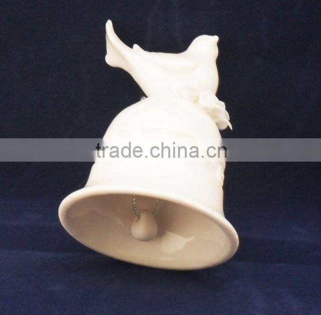 3.8" pigeon Ceramic bells,home decoration bell C1-B04 (407)