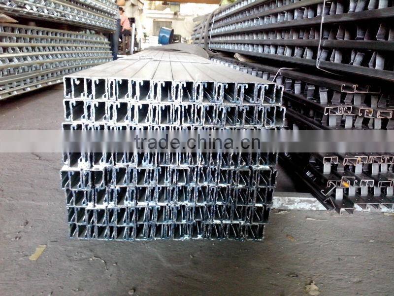 Stainless Steel SS304/ SS316 C Strut Channel (UL manufacturer)