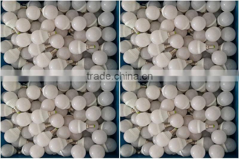 B45 4w E14 E27 B22 led bulbs aluminum with PC