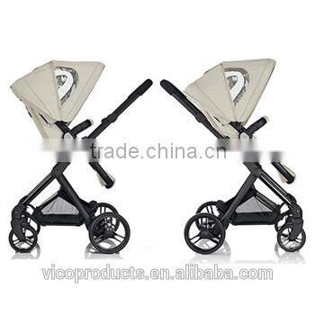 2016 mutifunction luxury lightweight baby stroller 3 in 1 with carrycot and carseat
