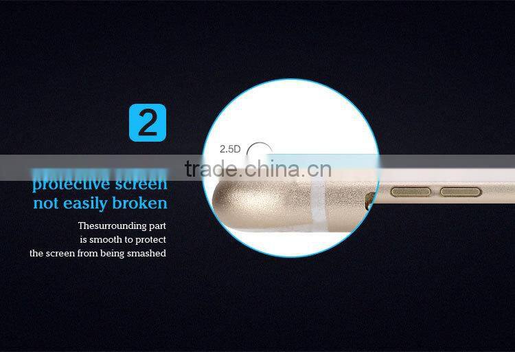2015 LZB Wholesale Shockproof Tempered Glass Screen Protector For Iphone 6 plus