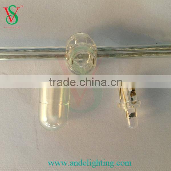 Free replace bulbs,free cuts new led string light led clip light