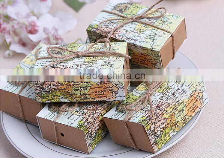 Wholesale favour boxes Wedding Favour paper Material chocolate gift box