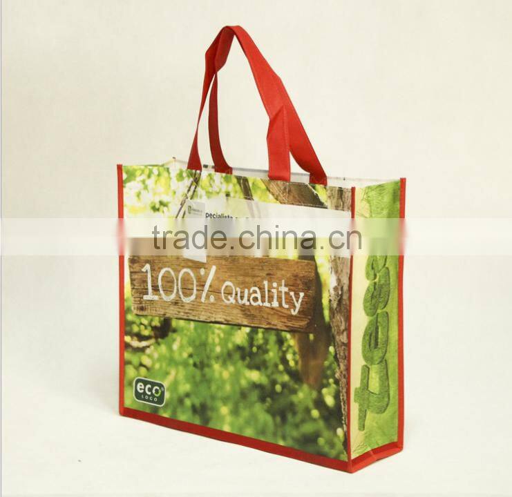 Customized eco cotton shopping bag