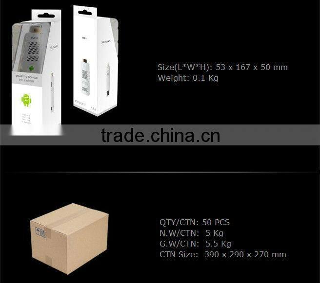 MEASY U4B Rockchip RK3188 Quad Core TV Box Stick Android 4.2 Mini PC 2GB RAM 8GB ROM With Bluetooth 4.0