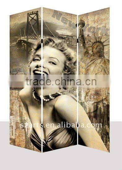 Marilyn Monroe canvas screen