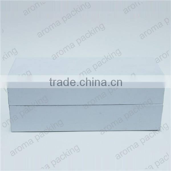 China professional manufacture thick cardboard box for packing, white gift box wholesale
