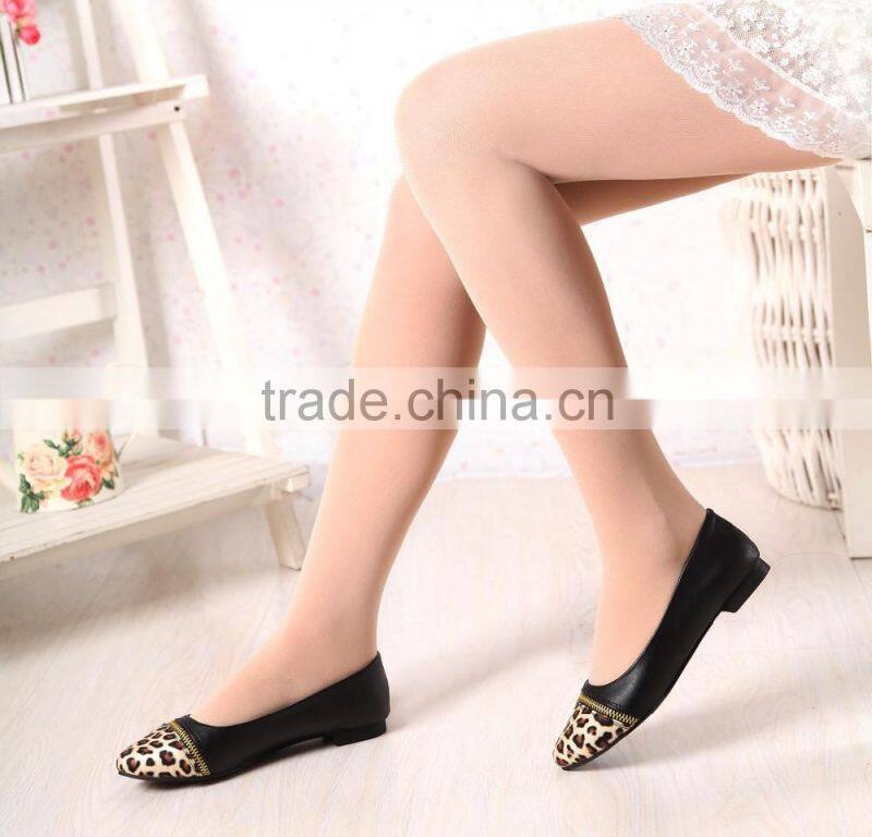 2016 popular hot selling ladies high quality flat shoes HOL-8