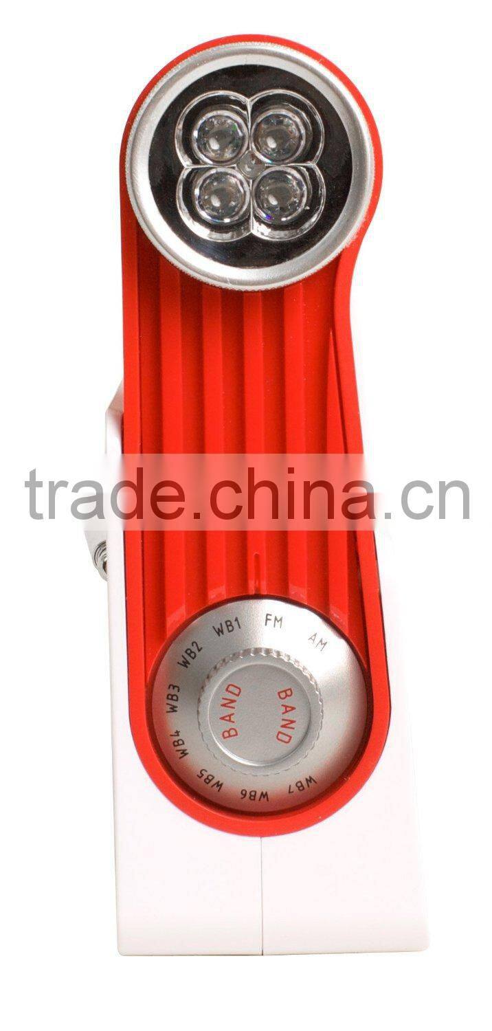 dynamo solar lantern with radio camping lantern