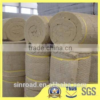 Heat Insulation Fire resistant Rockwool Blanket/ Roll / Felt / Tape Production Line