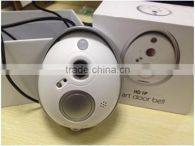 720P 1HD WIFI Video Push P2P video security network door bell ip camera
