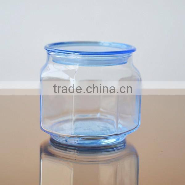 25oz Storage glass jar with lid different sizes for sale