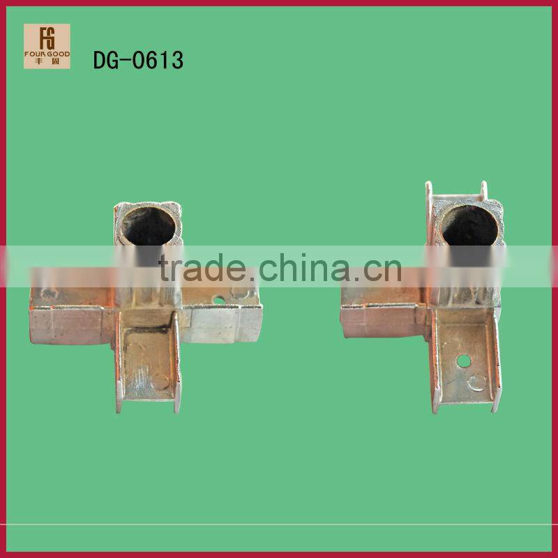 Short Slotted Wall Bracket PipeSupport Stand for 16mm*32mm Square Pipe