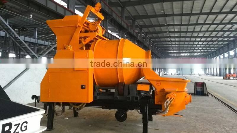 engineers available abroad concrete mixer pump