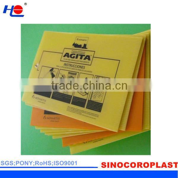 no rust and anti-static polypropylene coroplast retardant signboard