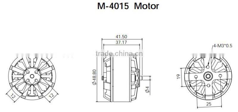 Scorpion MII-4015-340KV Motor for Multicopter
