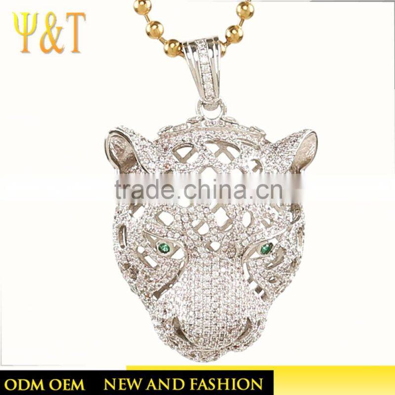 Jingli Jewelry hot sale hip hop silver plated jewelry micro jesus piece pendant
