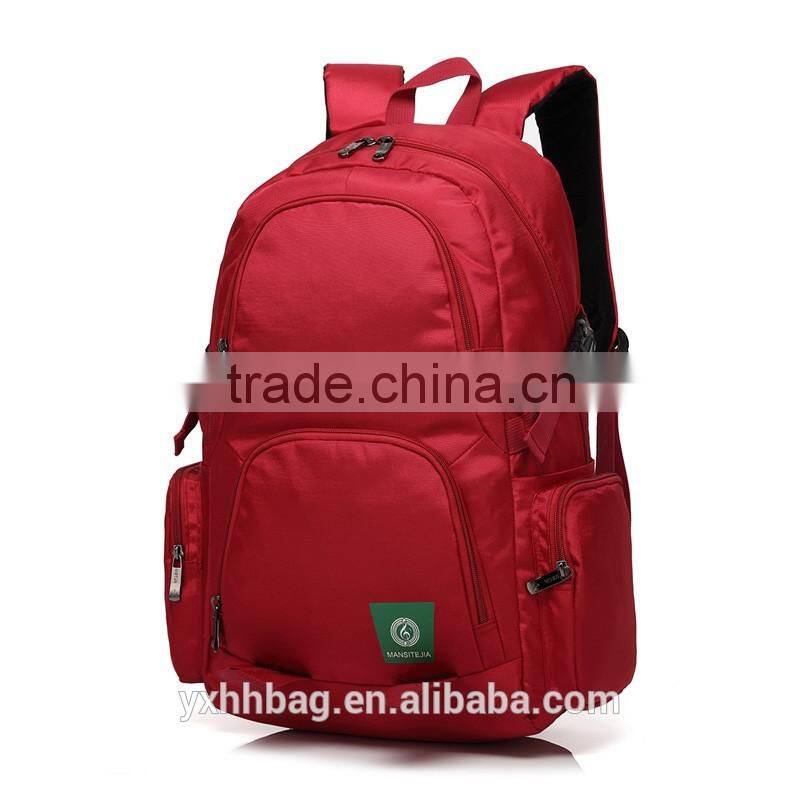Cheap plain nylon rucksack backpack