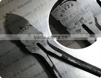 Fiber laser surgical instruments marking machine