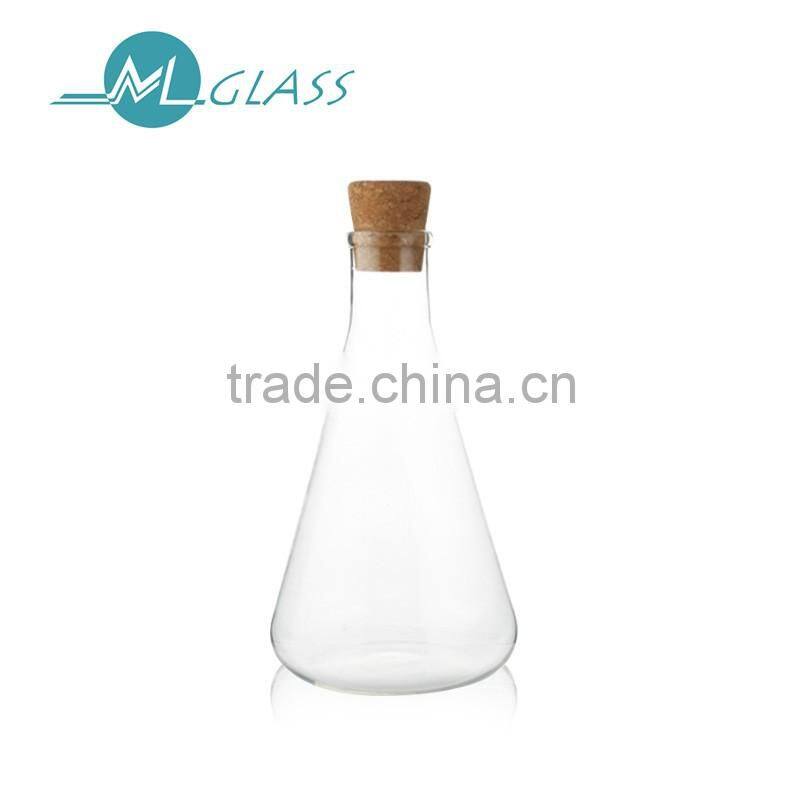 250ml china supplier hot sell borosil measuring liquids with wooden lid