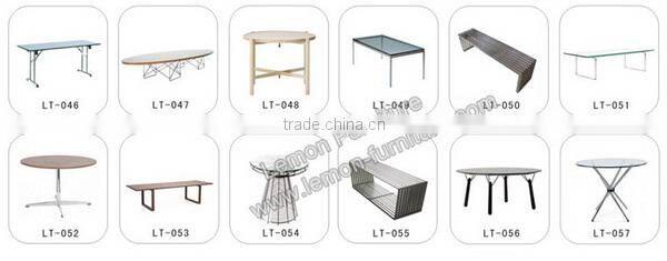 Durable classical glowing led tea table