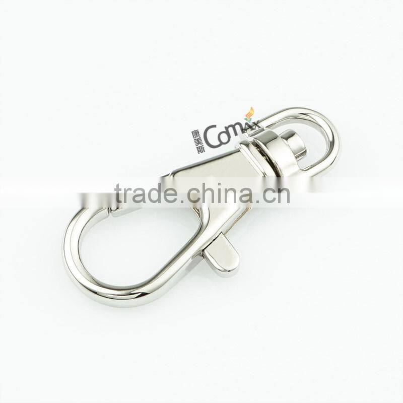 Wholesale high quality silver metal lobster claw snap hook for bag
