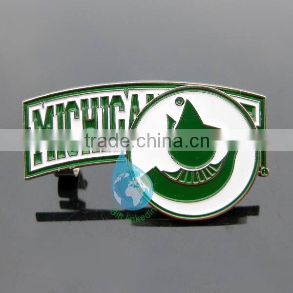 2014 custom desgin metal pretty golf magnetic hat clip