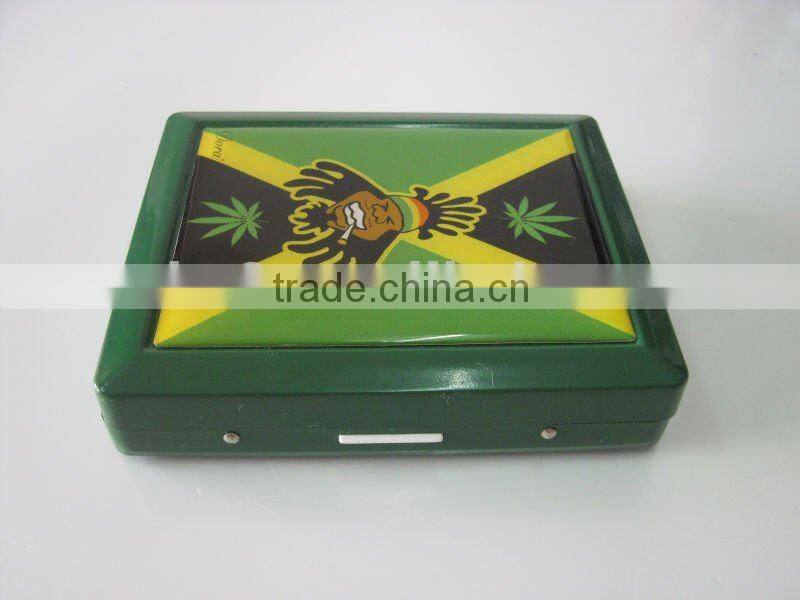 2012 new plastic cigarette case, ABS cigarette box with lock