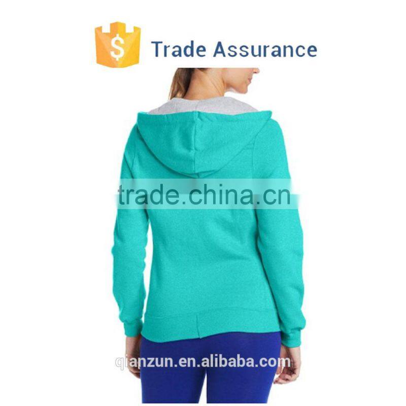 Women's Full Zip Eco Fleece Hoodie Jacket