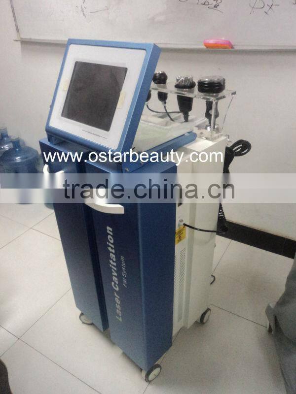 Supersonic laser for sale cavitation vacuum rf skin lifting beauty equipment (Ostar Factory) S 02