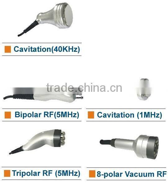 Multipolar RF Skin Rejuvenation with Vacuum Cavitation Slimming Machine