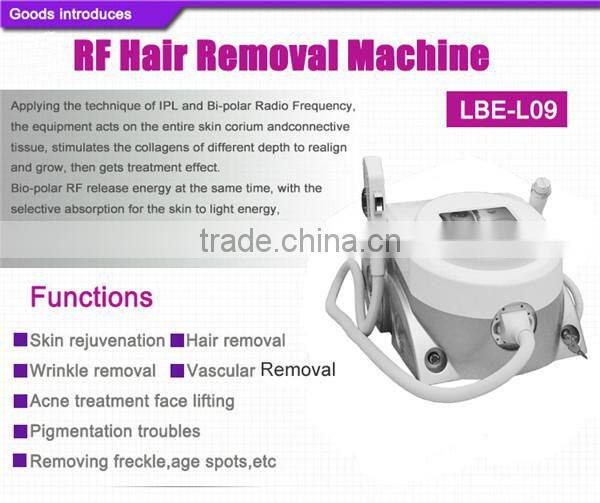 diode laser in motion hair removal machine
