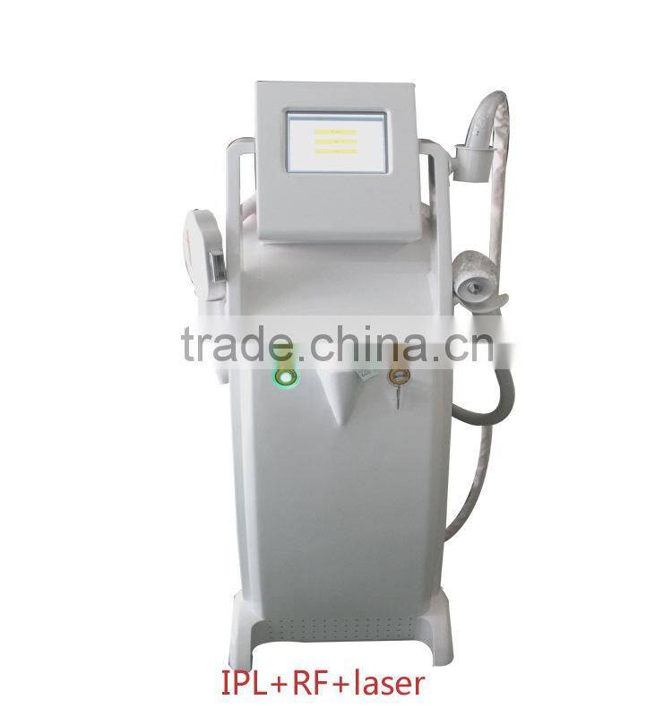 Perfect 3 in 1 IPL Yag laser RF freckle removal beauty machine
