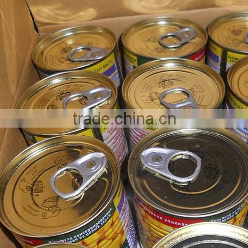 Canned Sweet Corn easy open 212ml