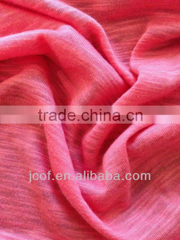 Knitted Slubbed Fabric