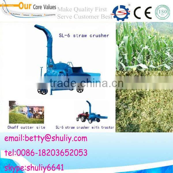 Hay cutter/cow feed grass cutter machine